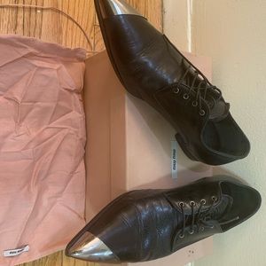 Miu miu shoes woman size 39.